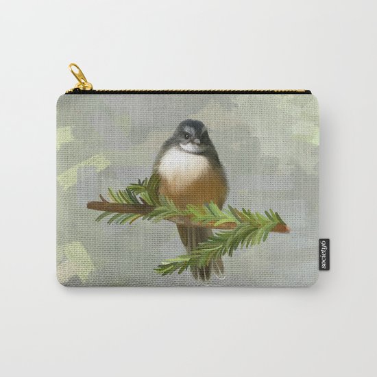 Fantail chick Carry-All Pouch