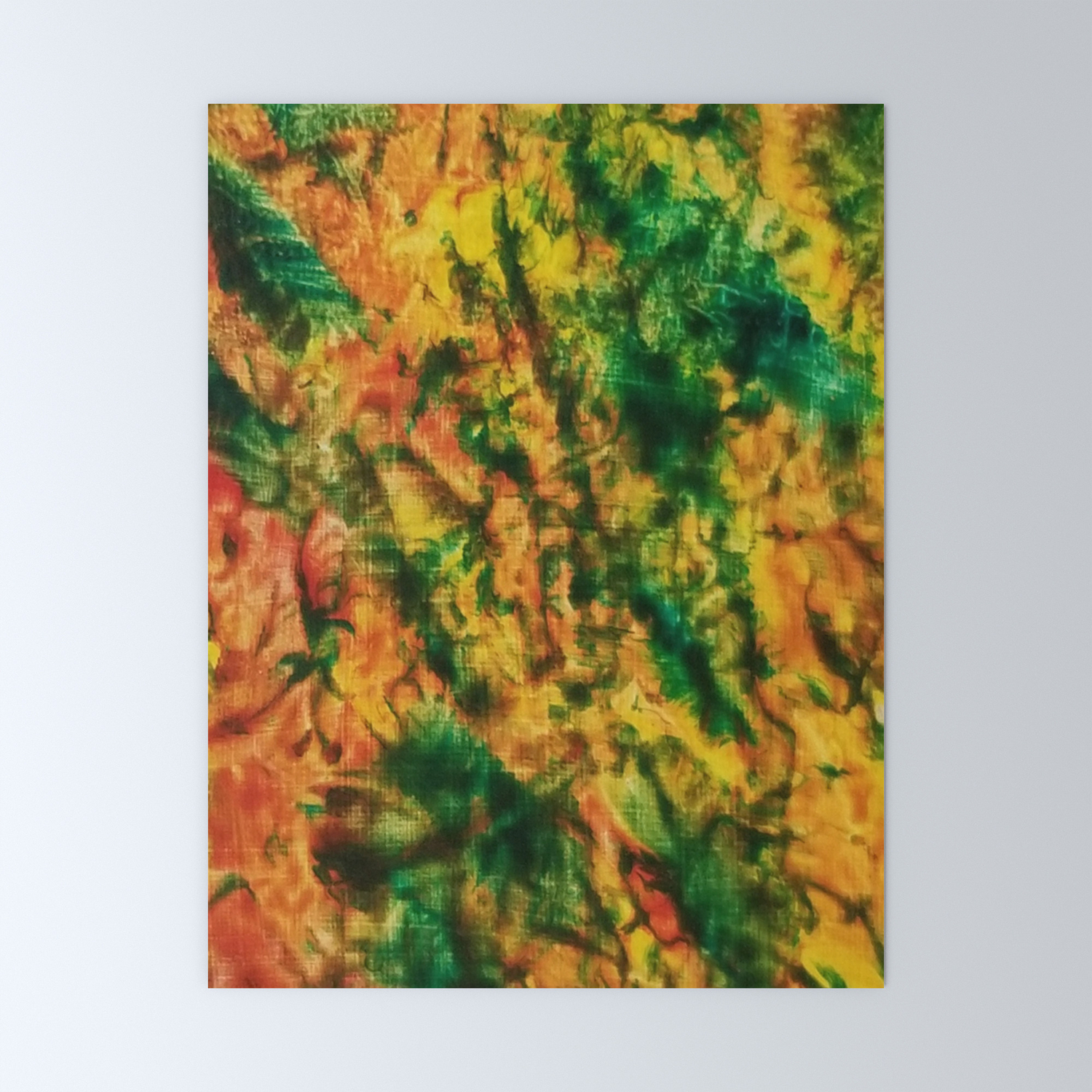Mini Abstract 19 Mini Art Print By Janinwise