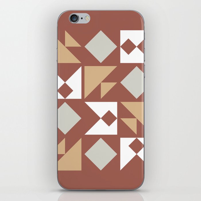 Classic triangle modern composition 21 iPhone Skin