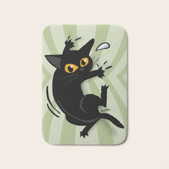 Curtain Bath Mat