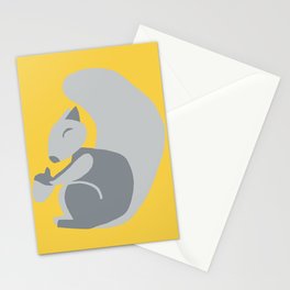 Squirrel with Acorn Stationery Card