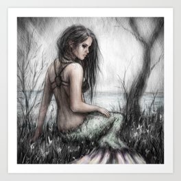 Mermaid's Rest Art Print