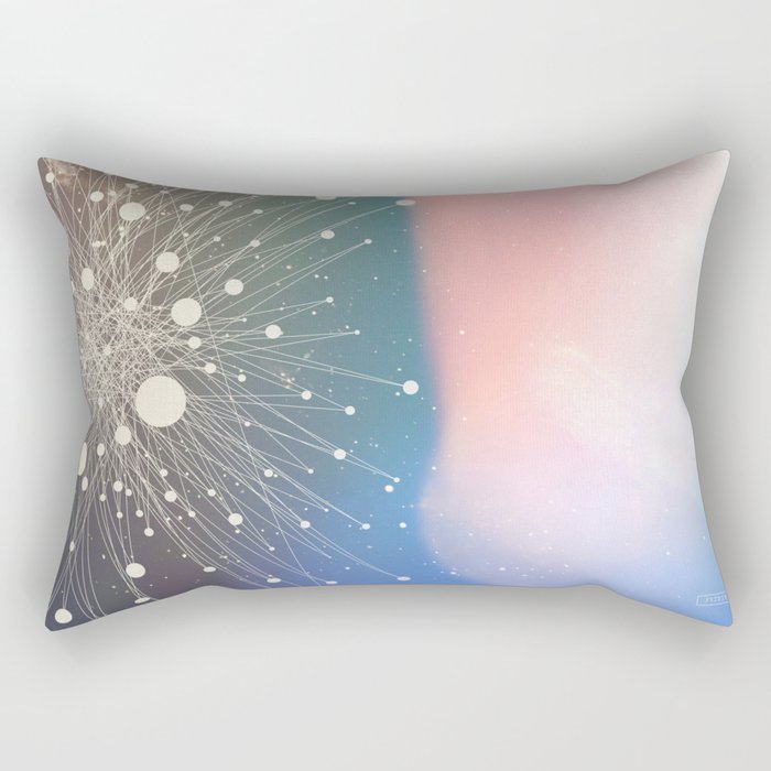 Connected Stars Rectangular Pillow