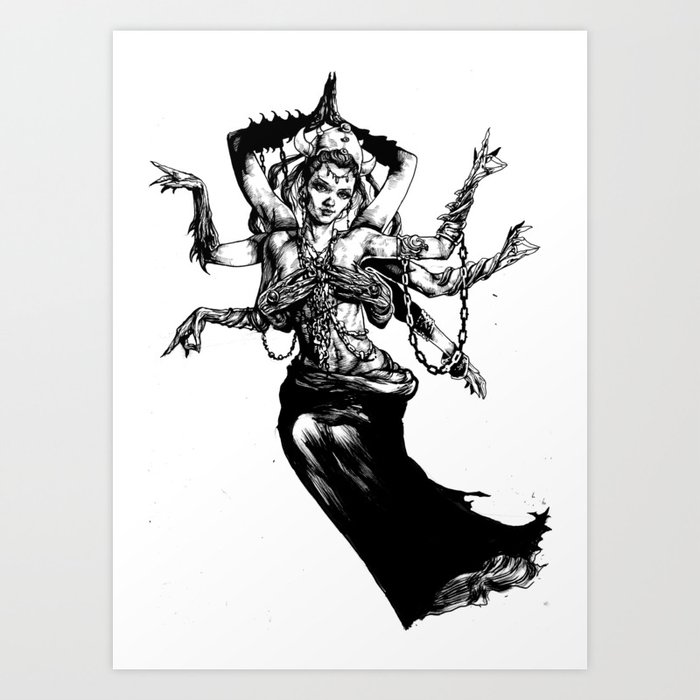 Goddess - Kali Art Print