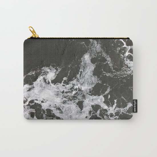 Black Water + Marble #society6 #decor #buyart Carry-All Pouch