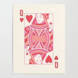 Queen of Hearts Poster