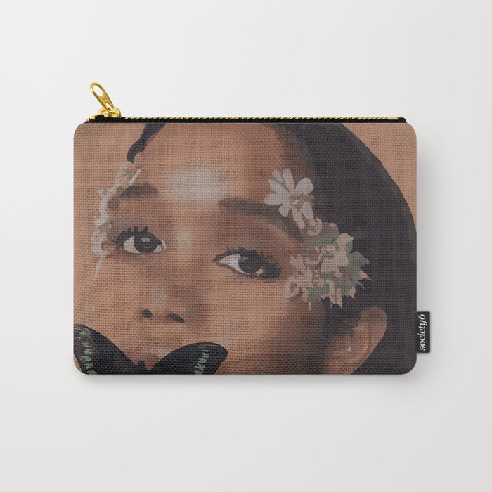 Butterfly Portrait Carry-All Pouch