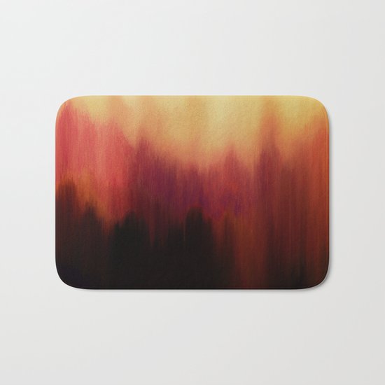 Forest Fire Bath Mat