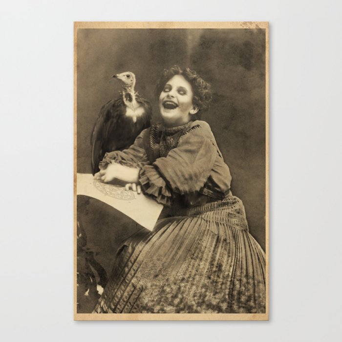 Dark Victorian Portrait: The Prodigy Canvas Print