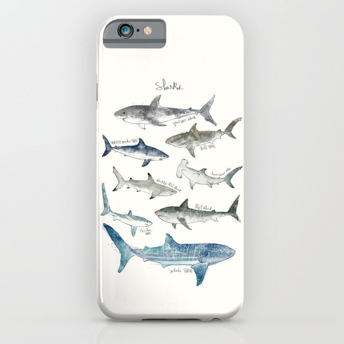 sharks iphone case