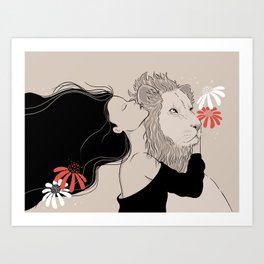 Secrets to the King Art Print