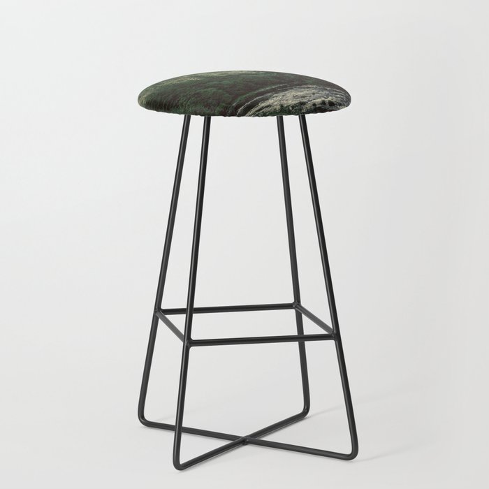 Pacific Northwest River - Nature Photography Bar Stool
