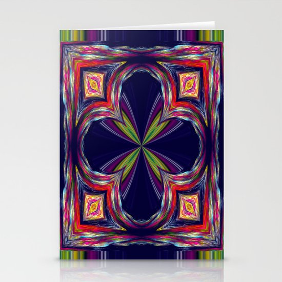 Colorful Square Stationery Cards
