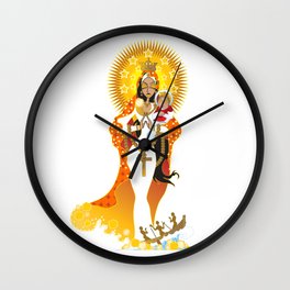 La Virgen de la Caridad del Cobre Wall Clock