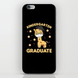 Kids Kindergarten Nailed It Giraffe Graduation iPhone Skin