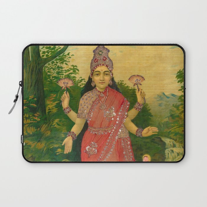 Lakshmi by Raja Ravi Varma Laptop Sleeve