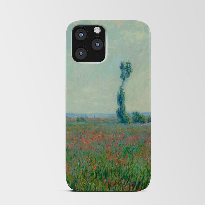 Claude Monet " Poppy Field , 1881 iPhone Card Case