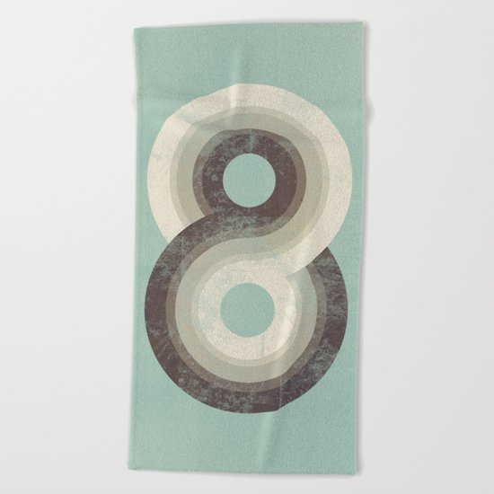 Eight II Beach Towel