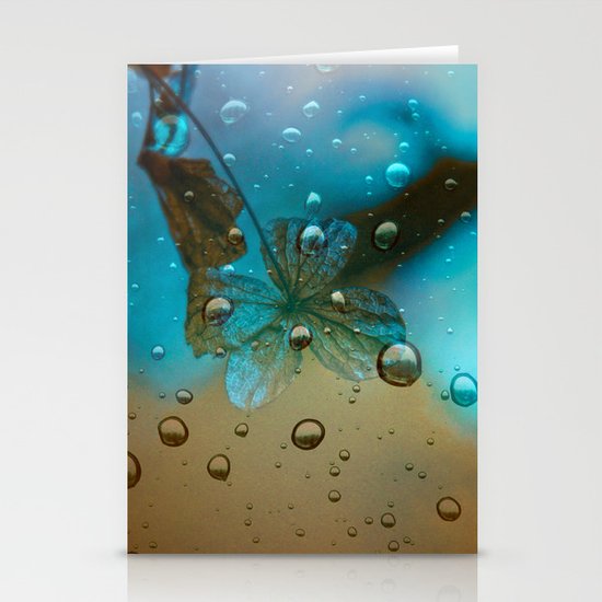 Rain Drops Keep Fallin Stationery Cards