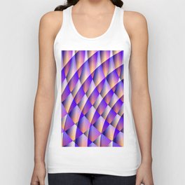 Purple Curves Unisex Tank Top