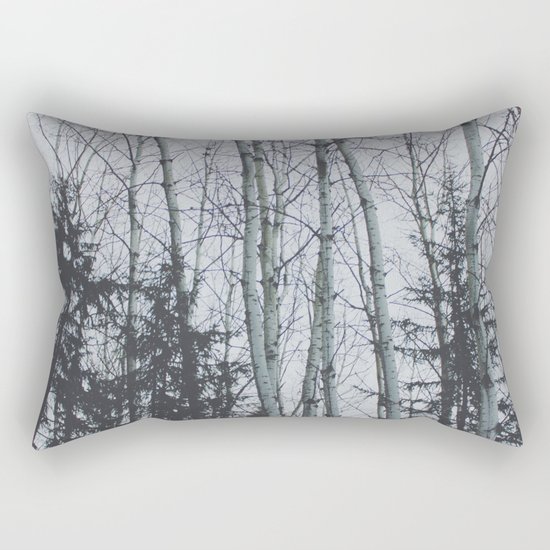 Birch trees Rectangular Pillow
