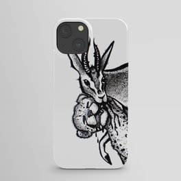 Gazelle, King of jungle iPhone Case