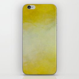 Sunny yellow green iPhone Skin