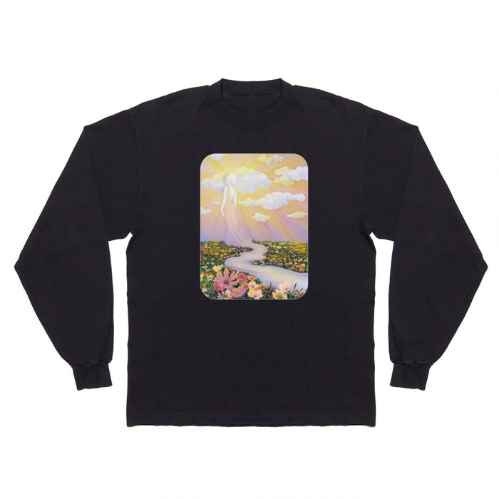 Dawn Spirit of River and Sky Long Sleeve T Shirt