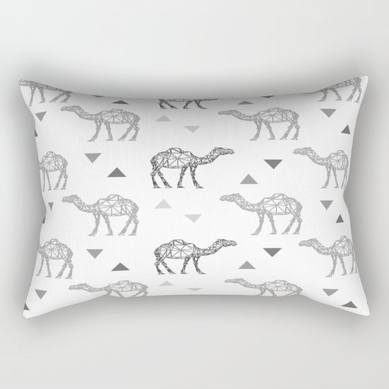 Camel Pattern Rectangular Pillow
