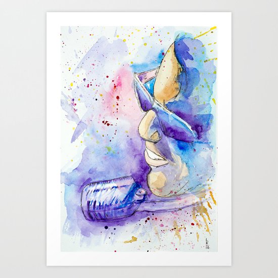 Ray Art Print