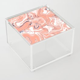 Pretty digitally created marble design Acrylic Box