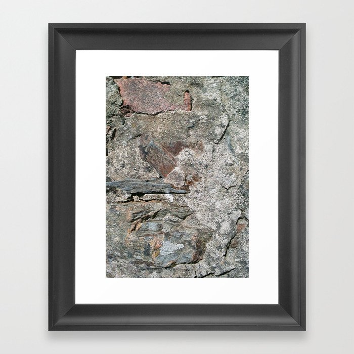Rock Palette  Framed Art Print
