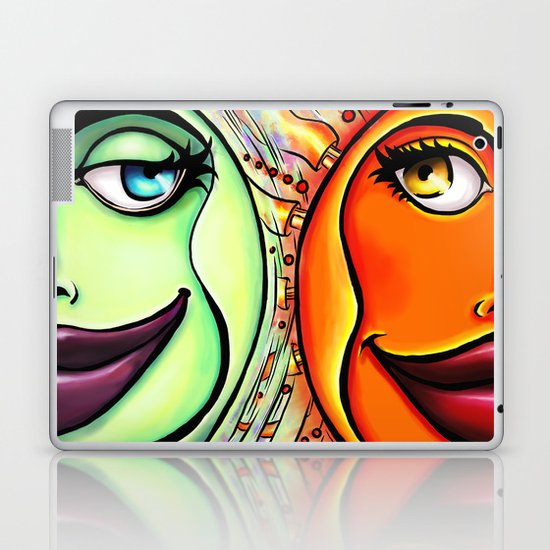 Moon & Sun Laptop & iPad Skin
