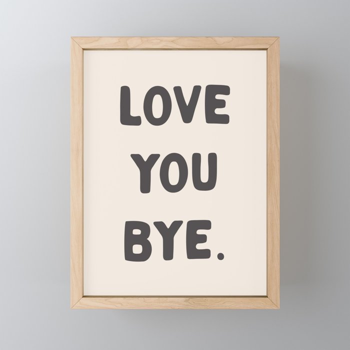 Framed Mini Art Print