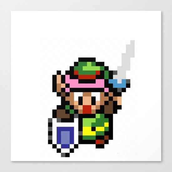 Legend of Zelda - Link Canvas Print