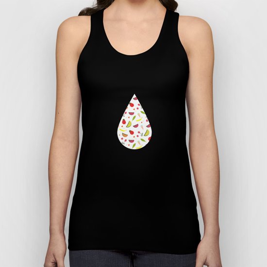 Vegan Goodies Pattern Unisex Tank Top