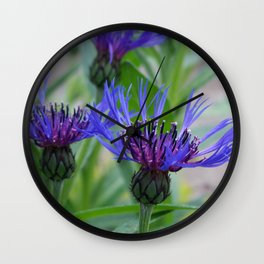 Delicate Flower Wall Clock