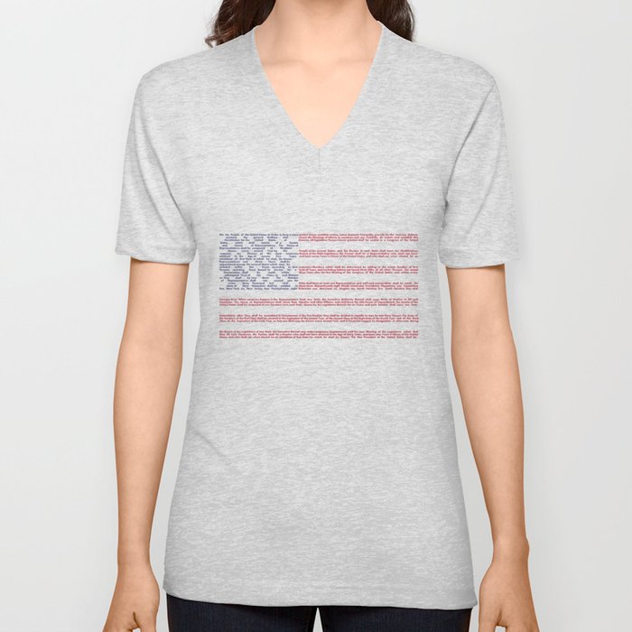 we the people V Neck T Shirt