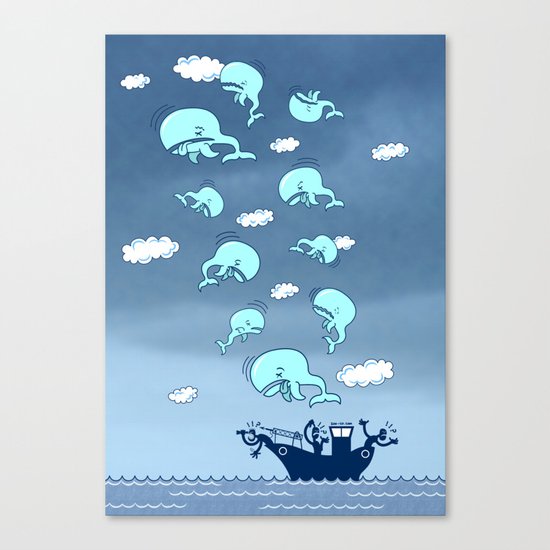 Where Have the Whales Gone? Canvas Print
