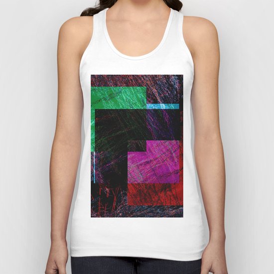 geometric abstract design # ### ## Unisex Tank Top