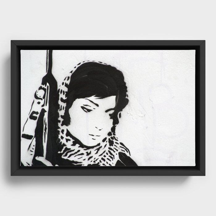 The Unseen Freedom Fighters Framed Canvas