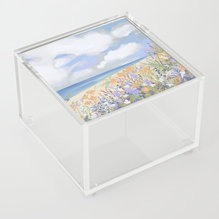 Flowers and Dunes Acrylic Box