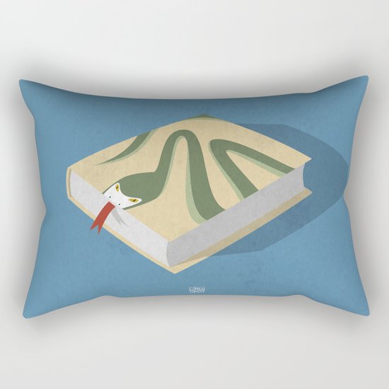 Poisoned words Rectangular Pillow