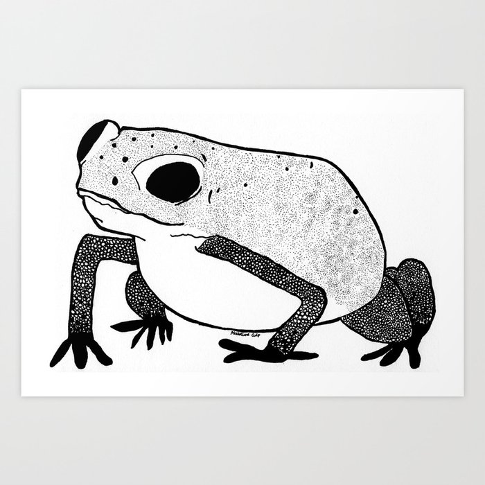 Froggie Art Print