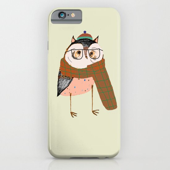 Owls Love Scarfs. iPhone & iPod Case