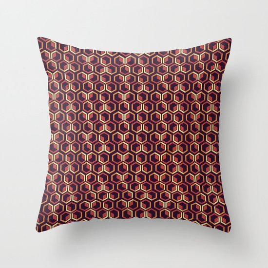 Cubes Throw Pillow