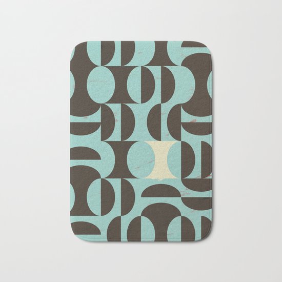 Half and Half II Bath Mat