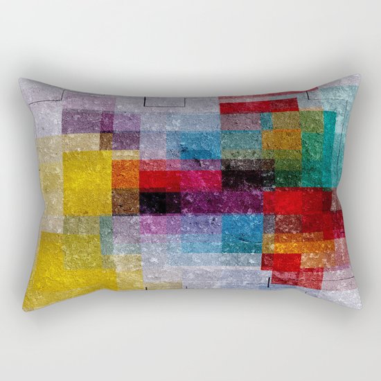 linear I Rectangular Pillow