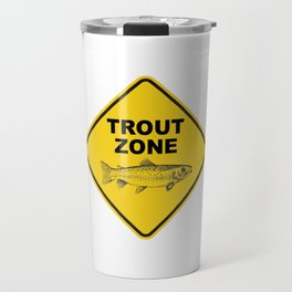 Trout Fishing Zone Travel Mug