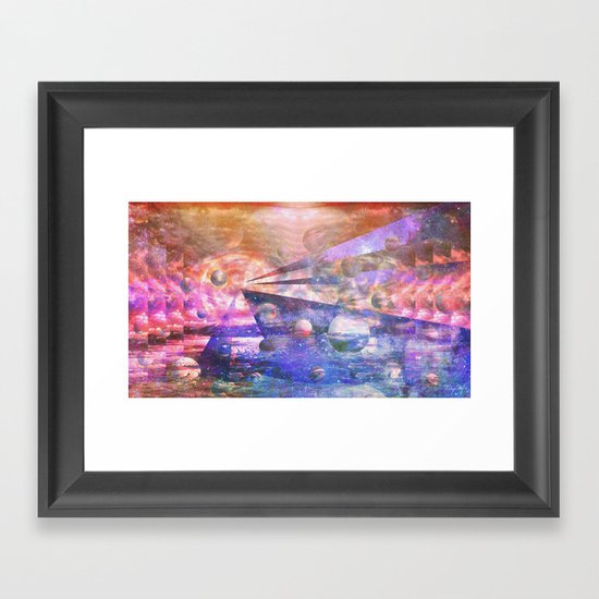 Brainfeeder Framed Art Print